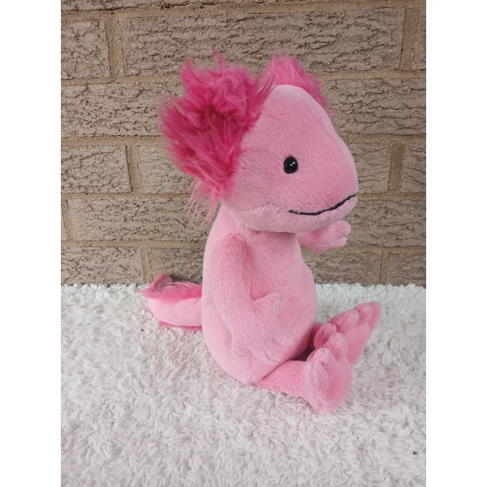 Jellycat Alice Axolotl Stuffed Plush 14in Bright Pink